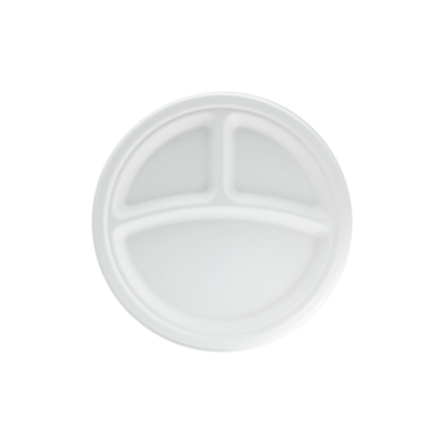 Bord Ø26cm 3-vaks suikerriet BIO