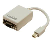 LogiLink Mini DP Mannelijk naar VGA 15 Pin Vrouwelijke Adapter Kabel - thumbnail