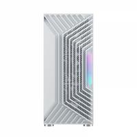 ATX Semi-toren BehuizingNfortec Nervia ARGB Wit - thumbnail