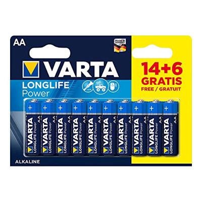 Batterijen Varta Longlife Power (20 Onderdelen) Batterijen Varta Longlife Power (20 Onderdelen)