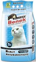 Certech Super Benek Wit Antibacterieel - Klonterende kattenbakvulling 5 l - thumbnail