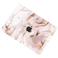 Lunso MacBook Air 13 inch (2022-2026) cover hoes - case - Marble Vera - thumbnail