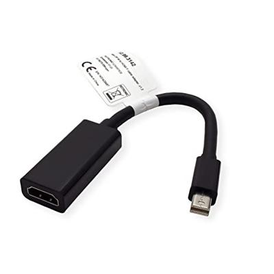 VALUE Mini DisplayPort - HDMI Adapter, v1.2, Mini DP Male - HDMI Female
