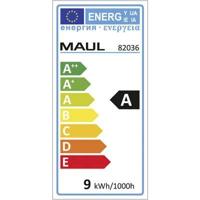 Maul Atlantic 8203602 LED-bureaulamp LED LED vast ingebouwd 9 W Energielabel: D (A - G) Wit - thumbnail