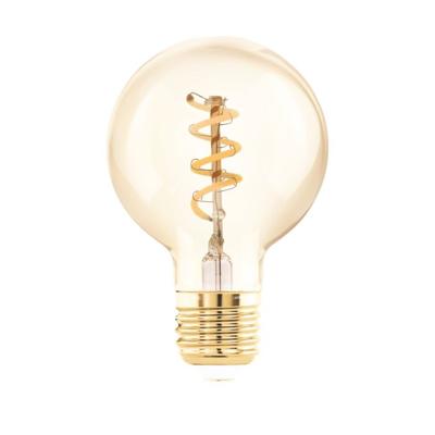 Lichtbron Amber spiraal E27 G60 145LM dimbaar