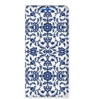 OPPO Reno6 5G Smart Cover Flower Blue - thumbnail