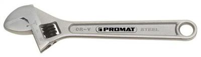 Promat/Tecwerk Verstelbare moersleutel | max. 28 mm | lengte 250 mm | met instelschaal - 4000823828