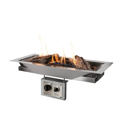 Happy Cocooning: Losse inbouwbrander rechthoek - Grijs