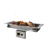 Happy Cocooning: Losse inbouwbrander rechthoek - Grijs - thumbnail