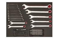 Bahco Foaminlay Fit&Go 3/3 met sleutels en bits - 19-delig - FF1A104 - thumbnail