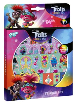 Stickerset Totum Trolls 2 World Tour Stickerset Totum Trolls 2 World Tour