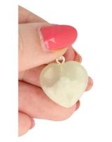 Ruben Robijn Edelsteen harthanger 20mm jade 1 Stuks - thumbnail