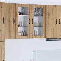 Keukenkast aan de muur met plank Artisan Eiken 40 x 31 x 80 cm - thumbnail