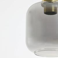 Light & Living Hanglamp 'Lekar' Ø21cm, Antiek Brons/Smoke - thumbnail