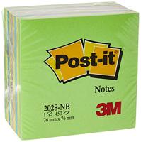 Post-it Notes kubus, 450 vel, ft 76 x 76 mm, blauw-groen tinten - thumbnail