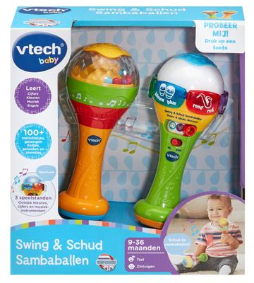 VTech swing and schud sambaballen