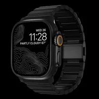 Nomad Titanium horlogeband 45/46/49 mm - Black - thumbnail