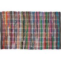 Badmat Sealskin Madras 100% katoen 90x60 cm Multi - thumbnail