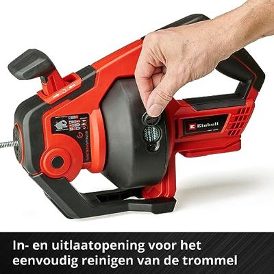 Einhell TE-DA 18/760 Li Solo - Accu Automatische Rioolontstopper | 18V | Zonder accu en lader - 4514160 4514160 - thumbnail