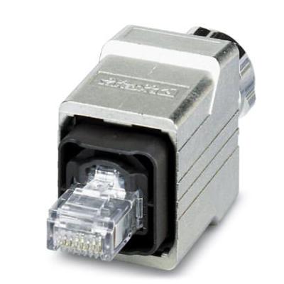 Phoenix Contact 1608016 Sensor/actuator dataconnector Aantal polen (sensoren): 8P8C Stekker, recht 1 stuk(s)