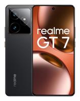 realme GT7 5G smartphone, 12 + 512 GB, 7000 mAh batterij, 120 W opladen, Dimensity 9400e chipset, IMX906 50MP camera, AI Planner, 6000nits Pro-Esports 120Hz display, IP69, zwart, Amazon exclusief - thumbnail