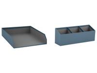 crelando Bureau organizer (Documentenbak/organizerset, Blauw) - thumbnail