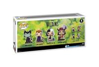Disney: Villains Funko Pop Vinyl: Maleficent/Evil Queen/Cruella De Vil/Captain Hook 4-Pack - thumbnail