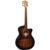 LAG Guitars Tramontane 70 T70ACE Black & Brown elektrisch-akoestische westerngitaar - thumbnail