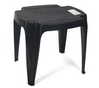 Voetenbank suisi antraciet - thumbnail