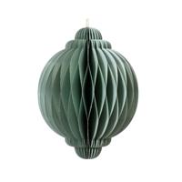 Decoris Papieren Ui Decoratie 30x40 cm Groen - thumbnail