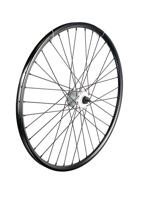 Shimano Voorwiel 28 inch 622 zwart zwarte spaak naafdynamo - thumbnail