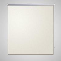 VidaXL Rolgordijn verduisterend 164,4 x 175 cm stofbreedte 160 cm gebroken wit - thumbnail