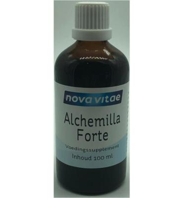 Nova Vitae Alchemilla forte (vrouwenmantel) kruidentinctuur 100 Milliliter