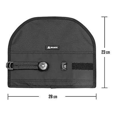 Granite quiver tool roll - saddle bag
