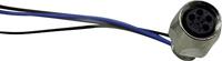 Conec 42-01001 Sensor/actuator inbouwconnector M8 Aantal polen (sensoren): 4 Bus, inbouw 1 stuk(s) - thumbnail