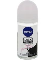 Nivea Black & White Invisible Original Roll-on - thumbnail