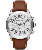 Horlogeband Michael Kors MK8323 Leder Bruin 24mm - thumbnail