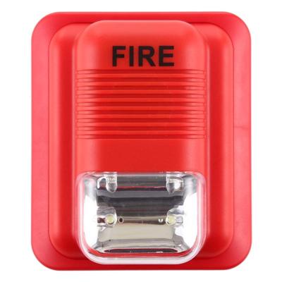 Geluid-Light Fire Alarm waarschuwing strobe Horn alert veiligheidssysteem sensor