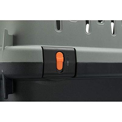 Trixie be eco gerecycled vervoersbox giona grijs / antraciet 4 50x70x51 cm