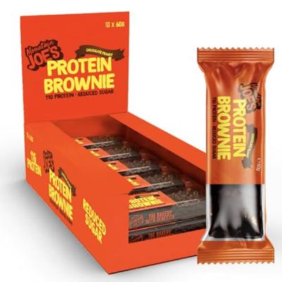 Mountain Joe's Protein Brownie Chocolate Peanut (10 x 60 g)