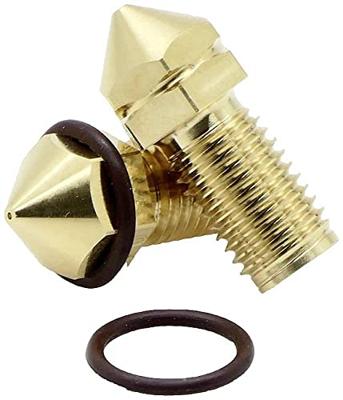 FabConstruct FabConstruct Nozzle Brass 0,4 mm voor Ultimaker UM3, S3, S5, S5 Pro Brass Nozzle AA RN35481