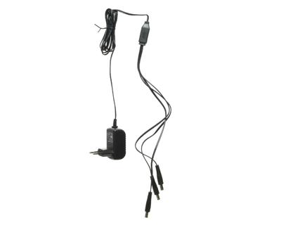 4,5 volt 3x trafo 4,5v-3,6w zwart verlichting Luminieo - Lumineo