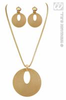 Set Romeinse ketting + oorbellen - thumbnail