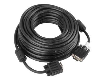 Lanberg CA-VGAC-10CC-0150-B VGA kabel 15 m VGA (D-Sub) Zwart - thumbnail