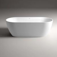 Vrijstaand Bad Sanilux Moon 180 cm Glans Wit Sanilux - thumbnail