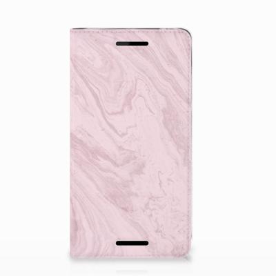 Nokia 2.1 2018 | Standcase | Marble Pink - Origineel Cadeau Vriendin Nokia 2.1 2018 | Standcase | Marble Pink - Origineel Cadeau Vriendin