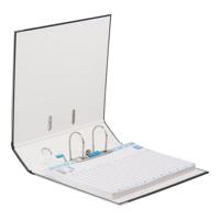 Elba Ordner Rado brillant DIN A4 Rugbreedte: 80 mm Zwart 2 beugels 100022617 - thumbnail