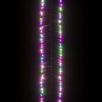 VidaXL Lichtslinger cluster met 2000 led&apos;s pastel meerkleurig 17 m pvc - thumbnail
