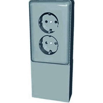 ELSO stopcontact 515504 2-voudig 16A RENOVATIE zuiver wit Meerdere kleuren 1 stuk(s)