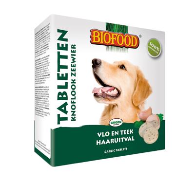 BF Petfood Tabletten met knoflook en zeewier voor de hond 1 verpakking